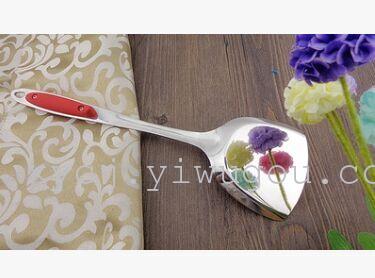 3mm thick stainless steel kitchenware, spatulas, porridge and soup spoons, noodle scoops, strainers, kitchenware manufacturers Specification image
