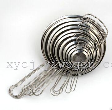 Specializing in the production of high-quality stainless steel wide-edge oil drain filter spoons for bird's nest and soy milk and baking workers