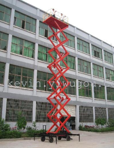 Lift, lift platform, aerial work platform, high-altitude lift, folding lift details Picture