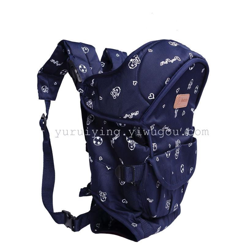 Baby carrier, multi-functional double-shoulder waist stool, baby back bag, mother and baby products for export details Picture