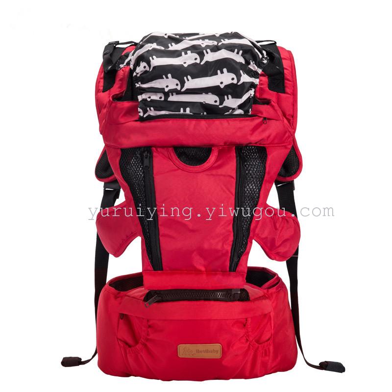 Children's shoulder straps, multi-functional Korean baby waist stools, baby walking straps, mother and baby products for export details Picture
