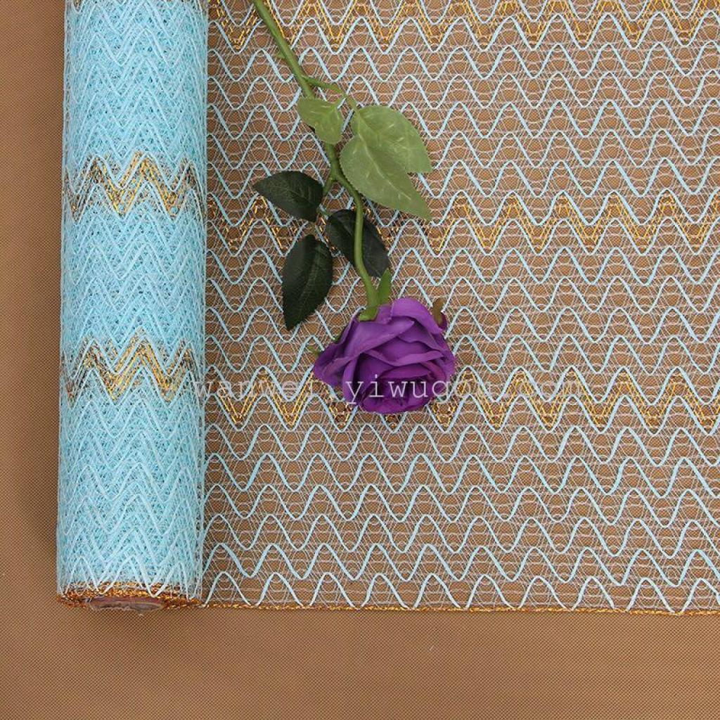 W mesh flower packaging material Application Scenario