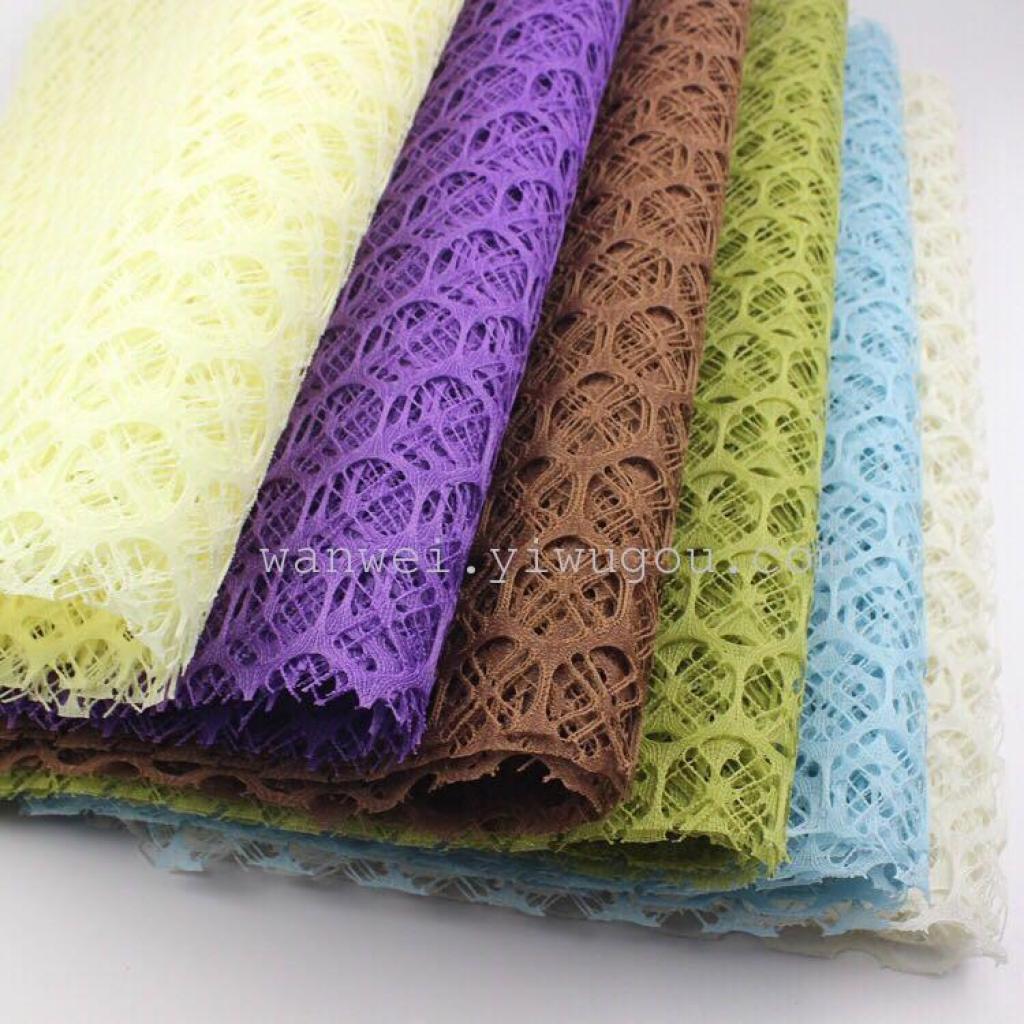 Lemon mesh sheet flower packaging material, hexagonal mesh wedding supplies Specification image