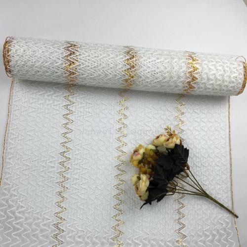W mesh flower packaging material