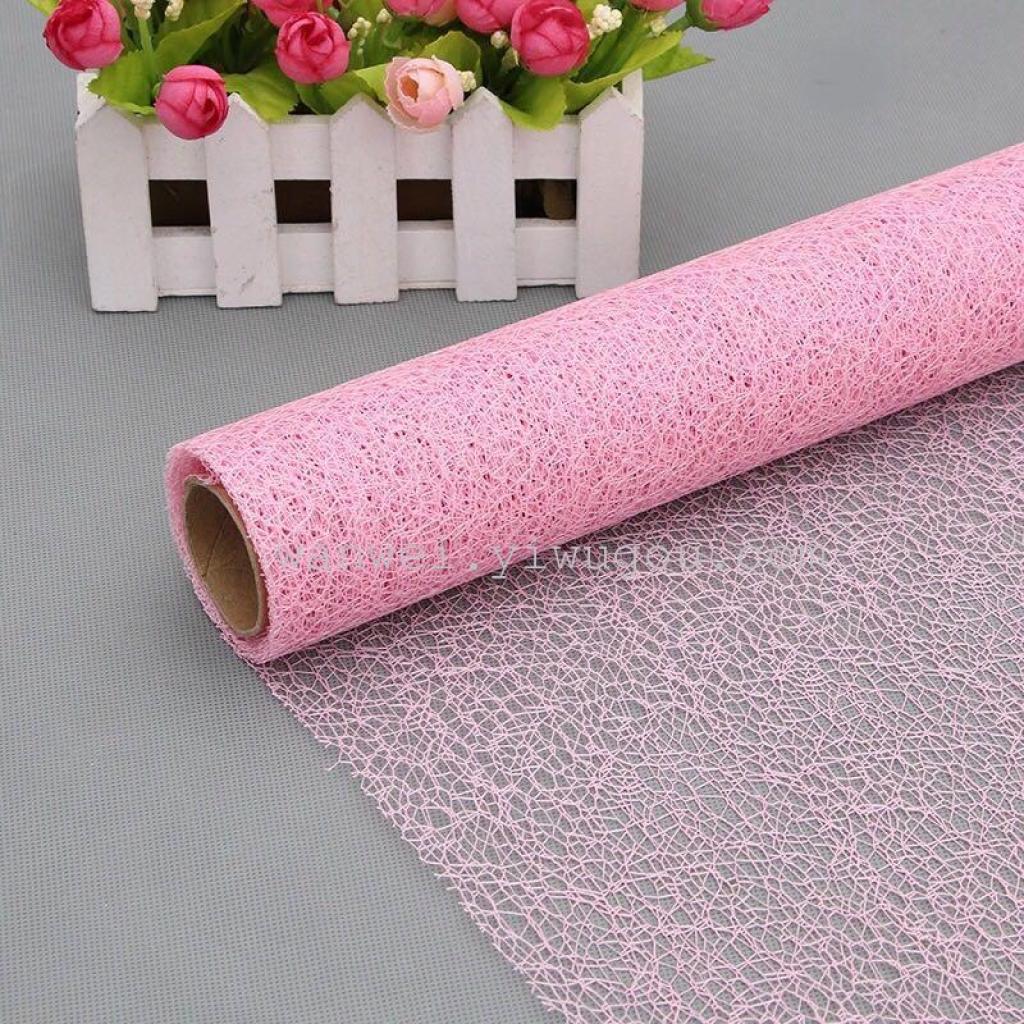 Snow dot yarn flower packaging materials Application Scenario