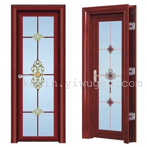 Bathroom door, aluminum alloy door, high-end bathroom door, wood grain bathroom door Application Scenario
