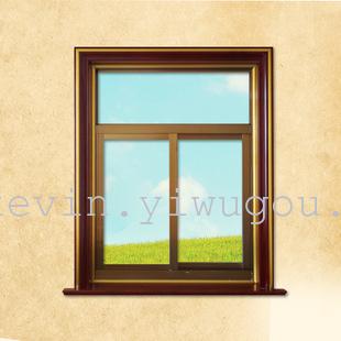Wood-grain aluminum alloy doors and Windows, double-opening doors and Windows, aluminum alloy doors and Windows Application Scenario