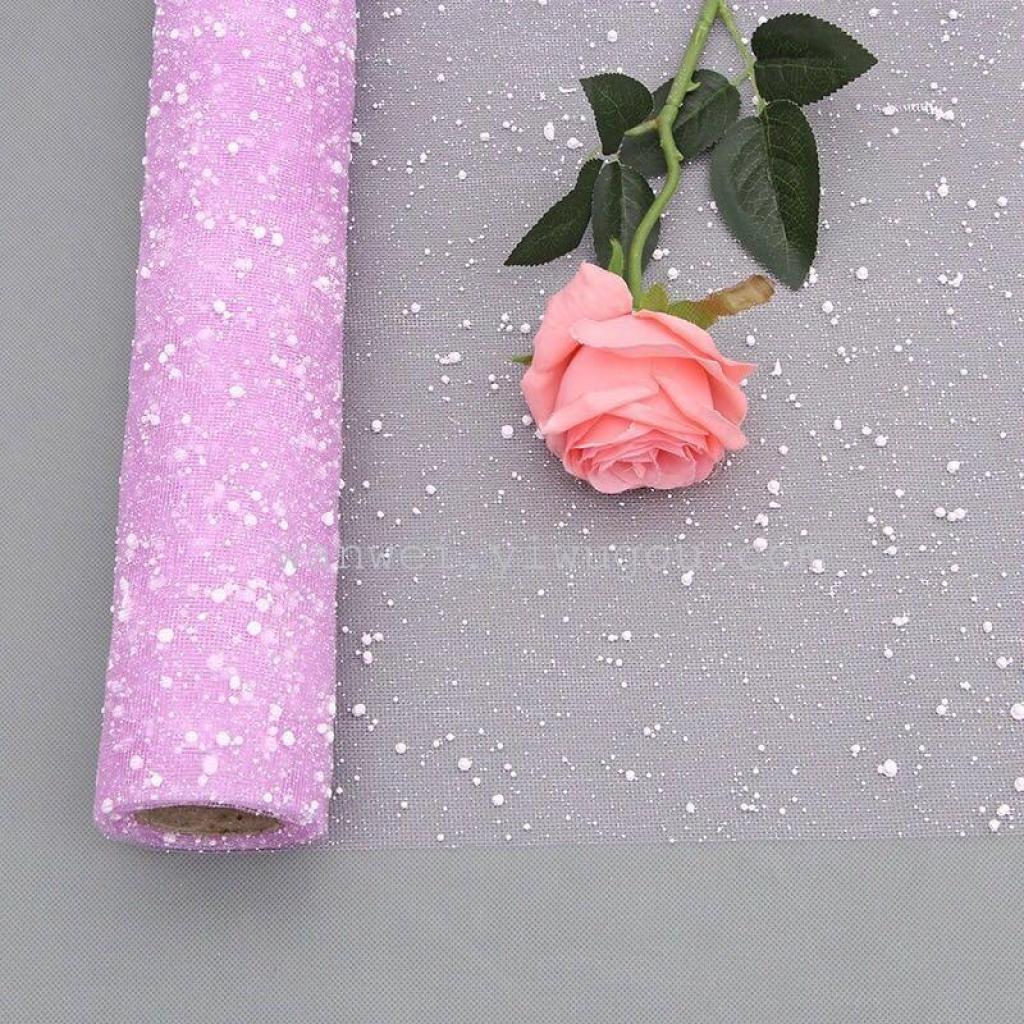 Snow dot yarn flower packaging materials Specification image