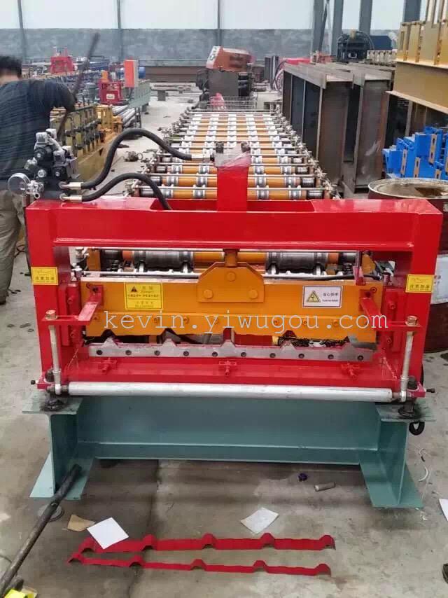 Factory direct sales of high-quality tile pressing machines, color steel tile pressing machines, tile pressing machines, with a service life of 10 years