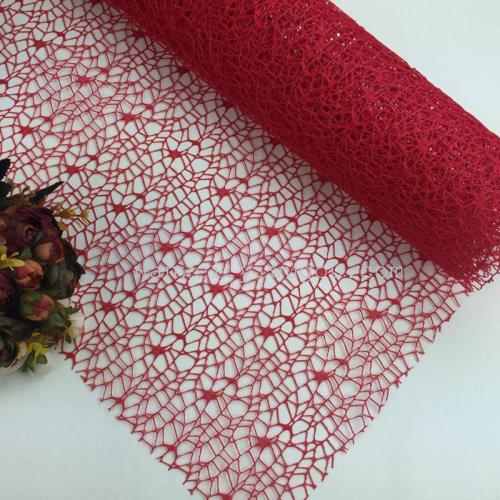 Wild Goose Net jacquard mesh, flower packaging material, hexagonal mesh, wedding supplies