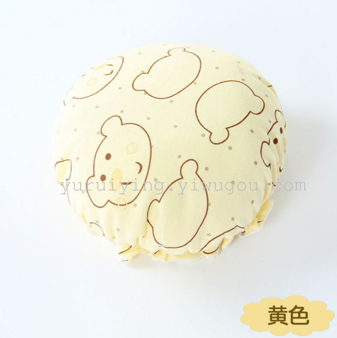 Spring and autumn baby hats, newborn caps, elastic and tight mouth hoods details Picture