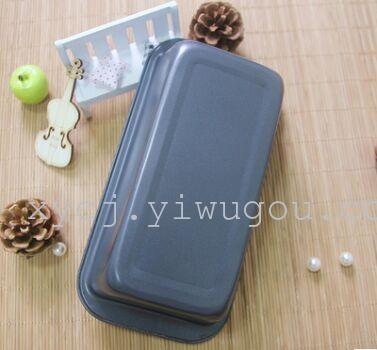【 Small Size 】 Rectangular non-stick carbon steel toast box mold without lid details Picture