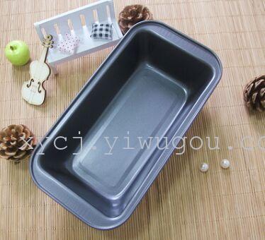 【 Small Size 】 Rectangular non-stick carbon steel toast box mold without lid Specification image