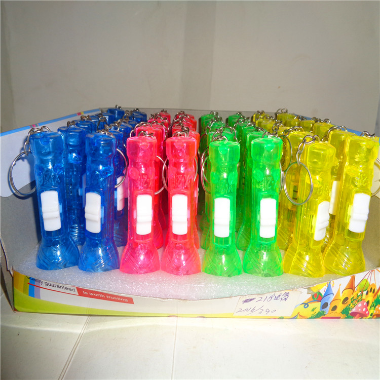 Children's toys 218 flashlight, gift, LED night light, light-emitting pendant, keychain light, factory direct sales
