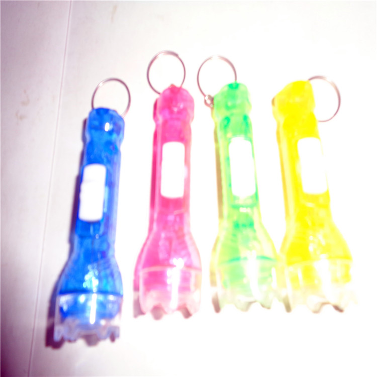 Children's toys 218 flashlight, gift, LED night light, light-emitting pendant, keychain light, factory direct sales Specification image