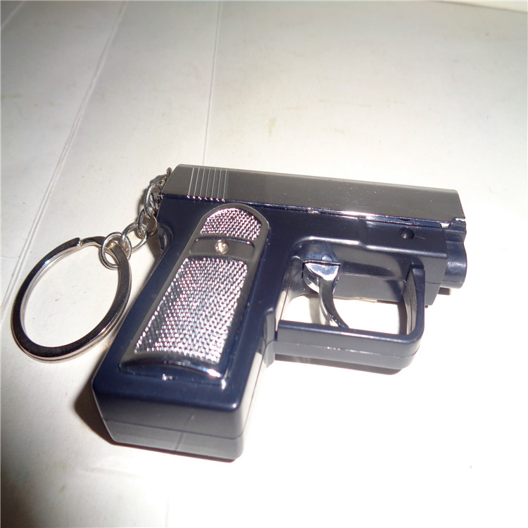 Children's plastic toys, keychain lights, free gifts, LED night lights, double-touch electric guns, street stall supply, factory direct sales Specification image
