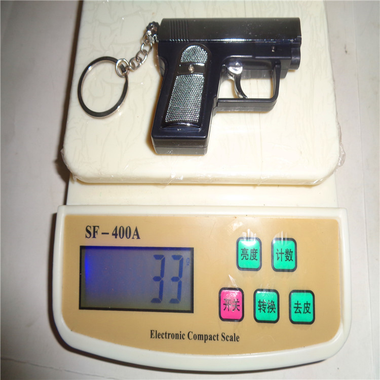 Children's plastic toys, keychain lights, free gifts, LED night lights, double-touch electric guns, street stall supply, factory direct sales Application Scenario