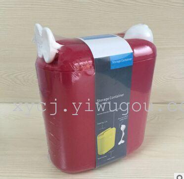 Food storage boxes, plastic kitchen storage tanks, grain and cereal storage boxes, small spoons Specification image