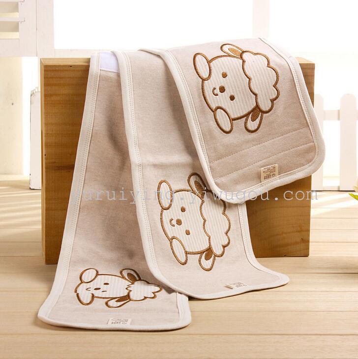 New baby cotton embroidered belly band baby belly band for winter warmth and cold prevention Specification image