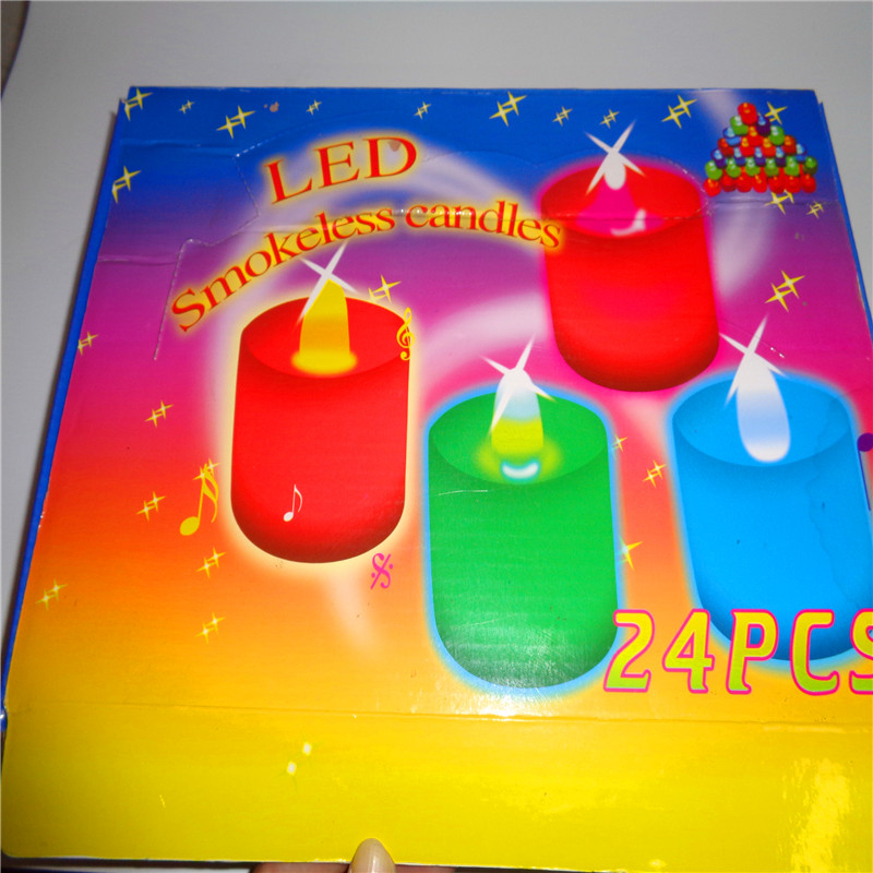 Romantic guide for couples: LED luminous candle lamp, gift, lighting candle, street stall supply, factory direct sales Specification image