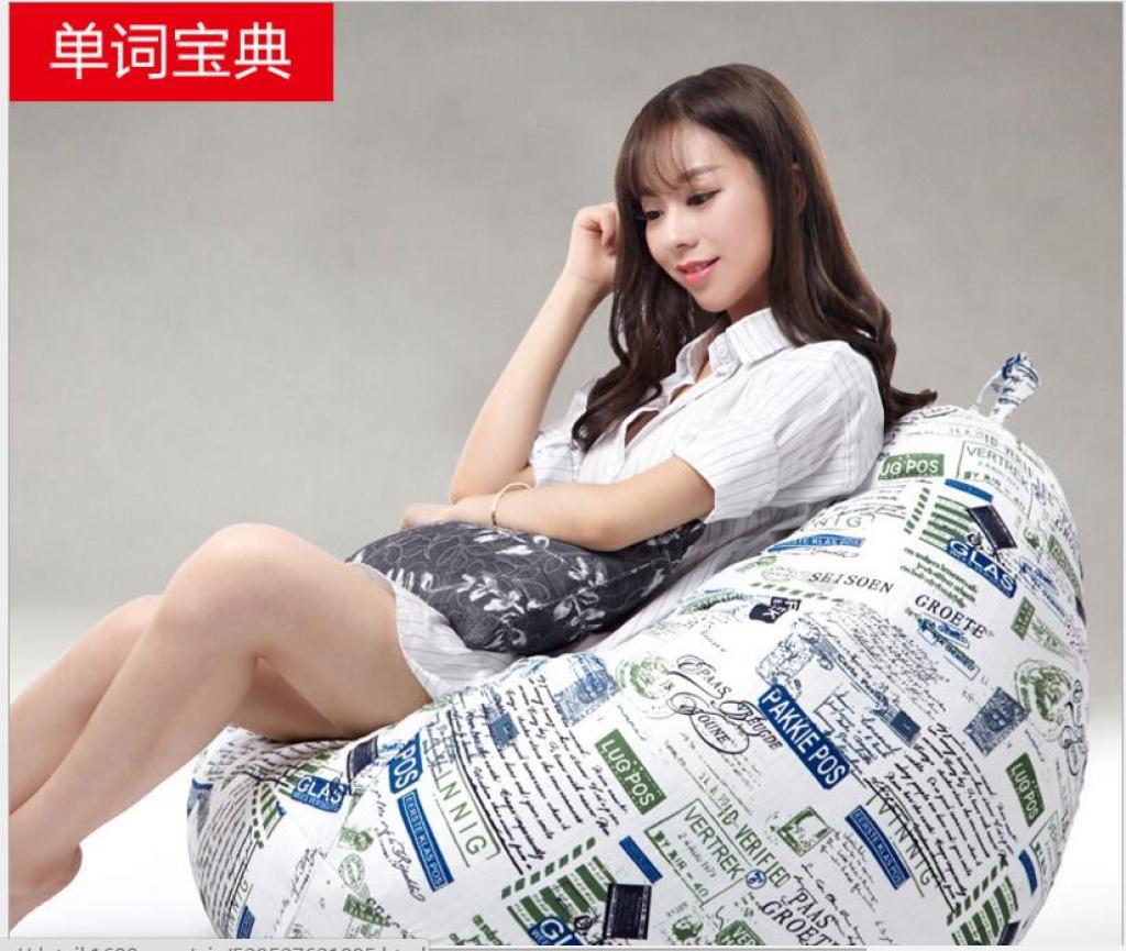 Yiwu Snow Pigeon lazy sofa color combination creative living room balcony single-person leisure sofa factory direct sales Application Scenario