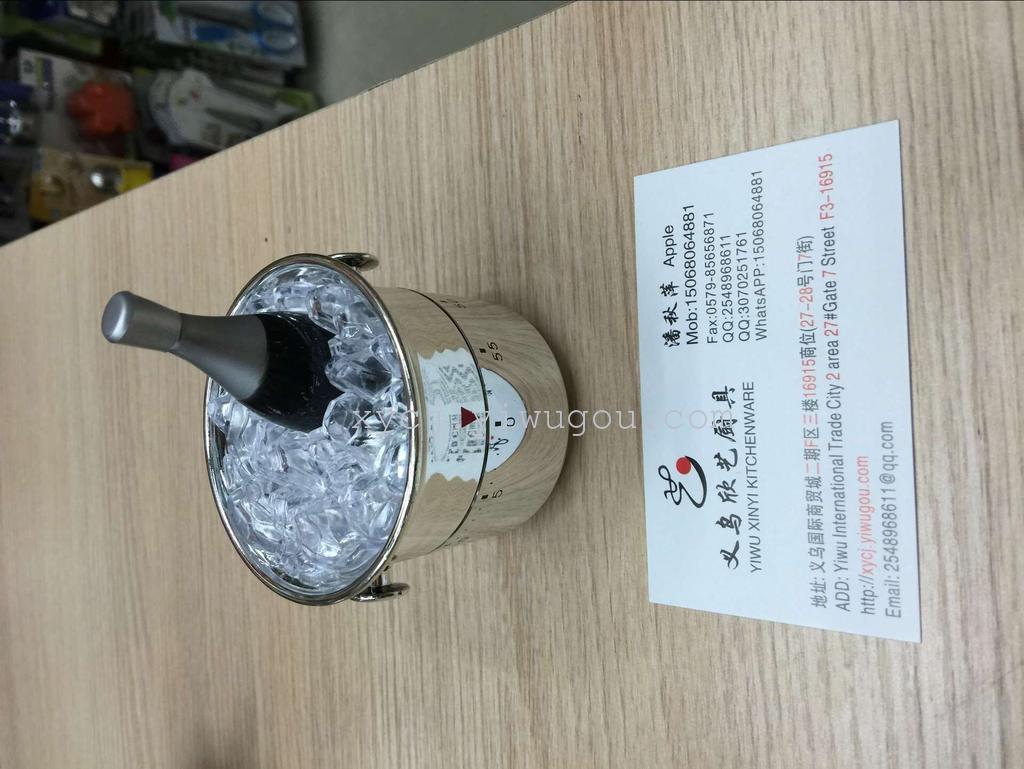 Timer, electric alarm clock, eggs, salted eggs, frying pan, champagne Application Scenario