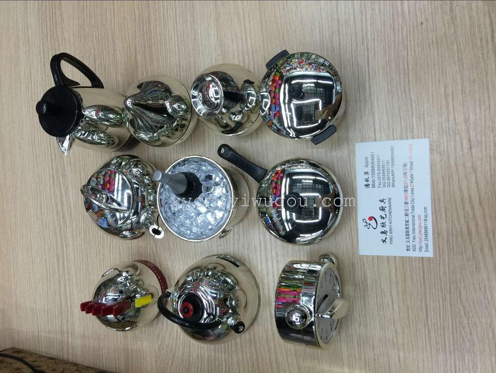 定时器电动闹钟鸡蛋咸鸡蛋平底锅香槟