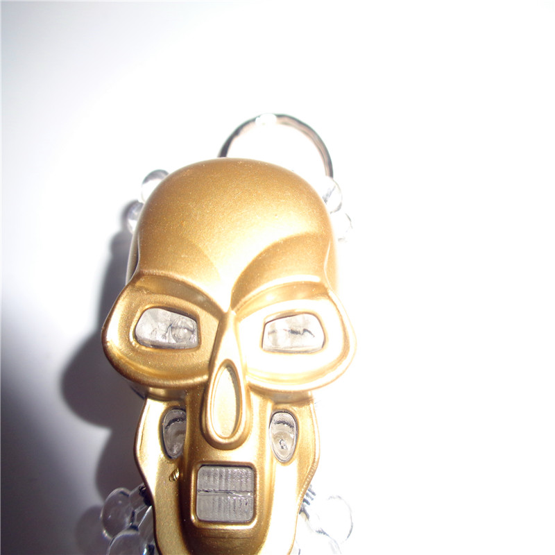 Children's toy keychain 1102 ghost head lamp as a gift, LED night light for illumination, direct sales from the manufacturer Application Scenario