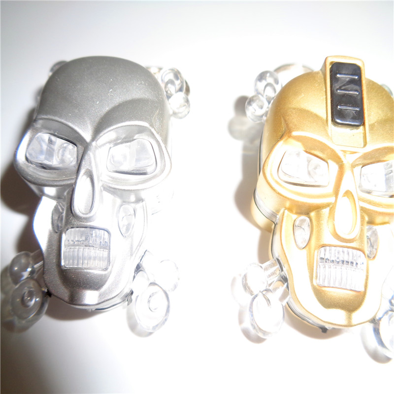 Children's toy 1101 Ghost Head, gift LED keychain, night light, light source, factory direct sales Specification image