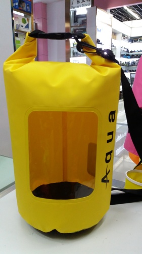 Outdoor waterproof bucket with window