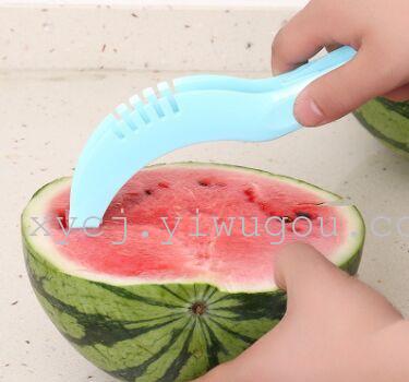 Candy-colored watermelon cutter, large fruit Hami melon divider, fruit knife, multi-functional watermelon pulp remover details Picture