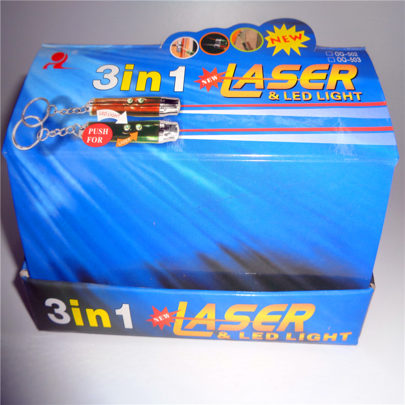 Children's plastic toys, flashlights, LED keychains, gifts, night lights, round heads, three-in-one products, direct sales from the manufacturer at street stalls details Picture