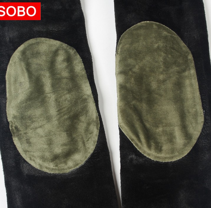 Temperature-changing magnetic therapy warm uterus knee protection nylon one-piece pants for autumn and winter with fleece and thickened leggings Application Scenario