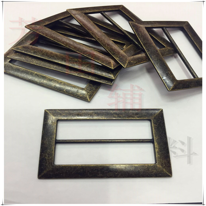 62 inner diameter 4430# alloy bronze large inner diameter three-position buckle, Japanese character buckle, adjustable buckle, decorative buckle Application Scenario