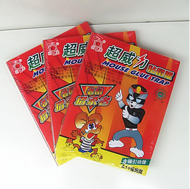 889 厂家直销达豪正品超威力粘鼠板粘鼠粘鼠贴板粘大老鼠家居用品889 