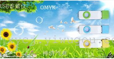 Gift aroma diffuser, USB creative electronic aroma diffuser, novel and unique car USB flash drive mosquito killer details Picture