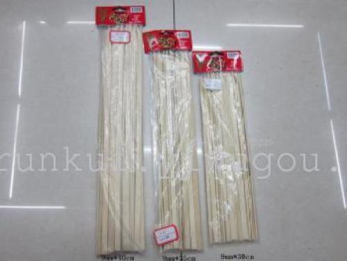 Factory direct export 4.0*30 bamboo skewer wholesale barbecue bamboo skewer barbecue skewer