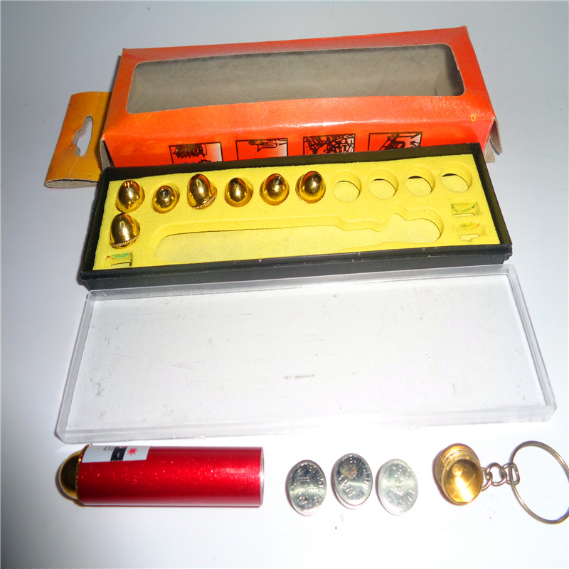 Children's plastic toys, gifts, flashlights, LED night lights, eight-head hard boxes, laser ground promotion, direct sales from the manufacturer Specification image