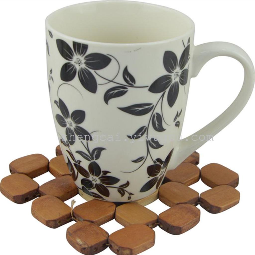 Factory direct supply of ceramic baked flower cups, LOGO customization cups, OEM customization Specification image