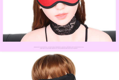 成人情趣用品 遮光超柔 夫妻调情另类 毛绒遮光眼罩 