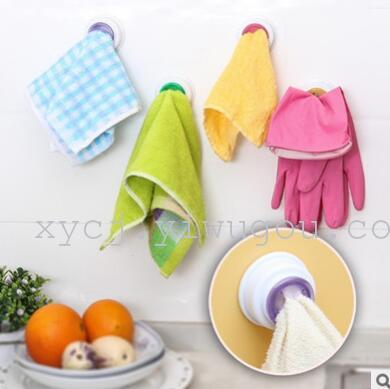 Creative self-adhesive multi-purpose cloth clips, multi-color lazy towel hooks, extractable dishcloth clips