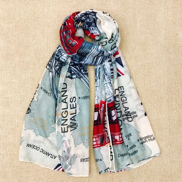 Yiwu buyer alliance 90*180 Bali yarn Polyester scarf manufacturers direct foreign trade