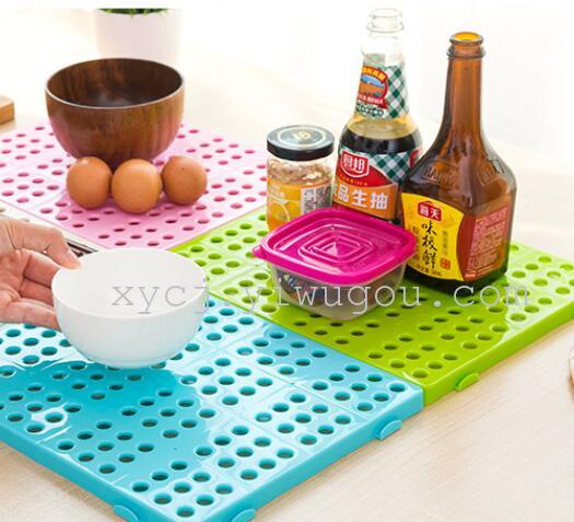 Estantería de asfalto de plástico fregadero de asfalto estantería de platos suministros de cocina estantería de condimento vajilla estantería de platos palillos Specification image
