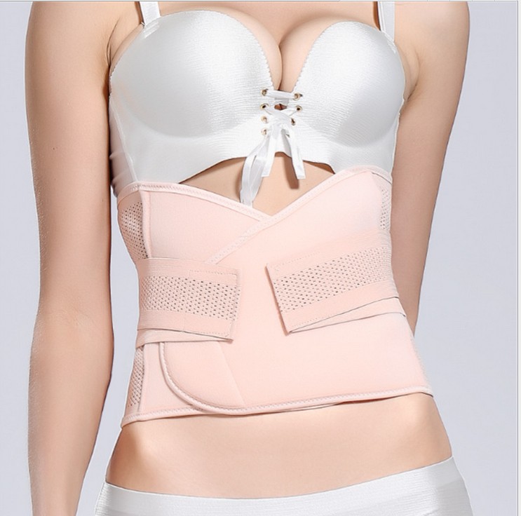 Postpartum cesarean section and natural delivery abdominal tightening belt, body shaping and recovery belt, breathable abdominal tightening belt details Picture