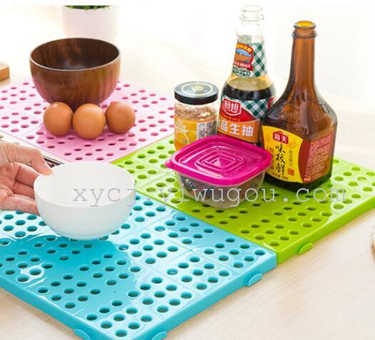 Estantería de asfalto de plástico fregadero de asfalto estantería de platos suministros de cocina estantería de condimento vajilla estantería de platos palillos Application Scenario