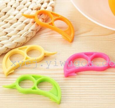 Factory direct sales of mouse orange openers, orange peelers, fruit peelers and orange peelers, creative gifts Specification image