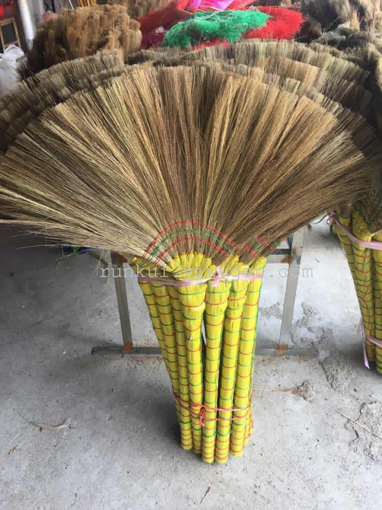 The factory sells broomstick broomstick with powder conomic broomstick