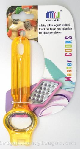 水晶AS塑料开瓶器葡萄酒启瓶器啤酒起子起瓶器 汽水抽 绑卡