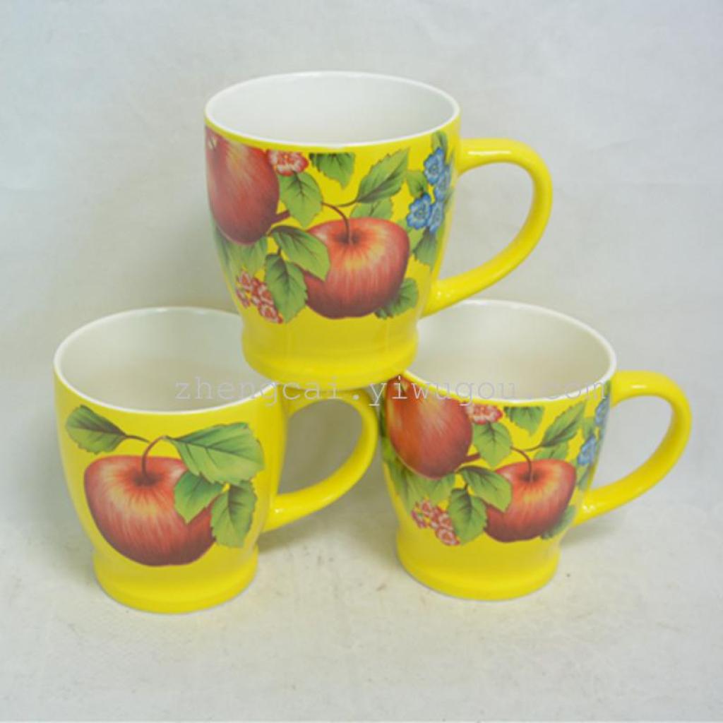 Fruit series daily beveled water cups and coffee cups Application Scenario