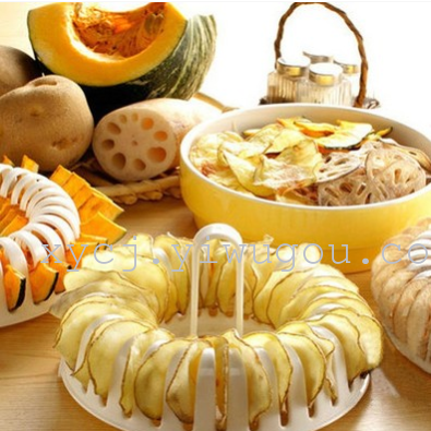 Kitchen Gadgets Baking Potato chip Maker diy set Microwave Potato chip Toaster Potato chip microwaver